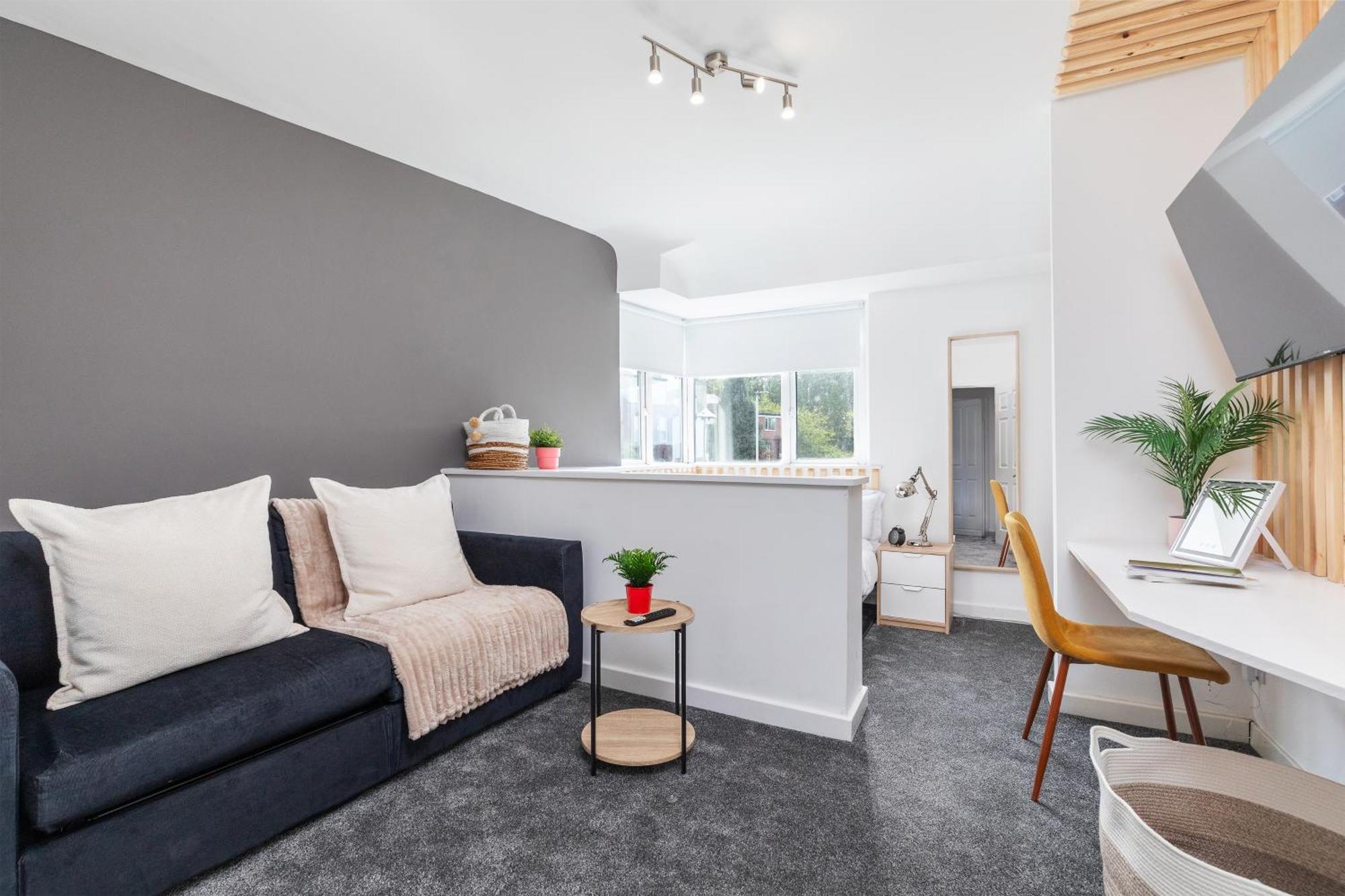 Stylish Studio Apt In Leeds Лідс Екстер'єр фото